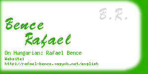 bence rafael business card